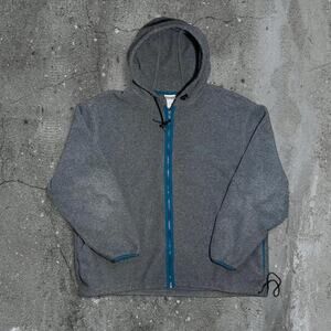 Vintage ll bean fleece zip up hoodie